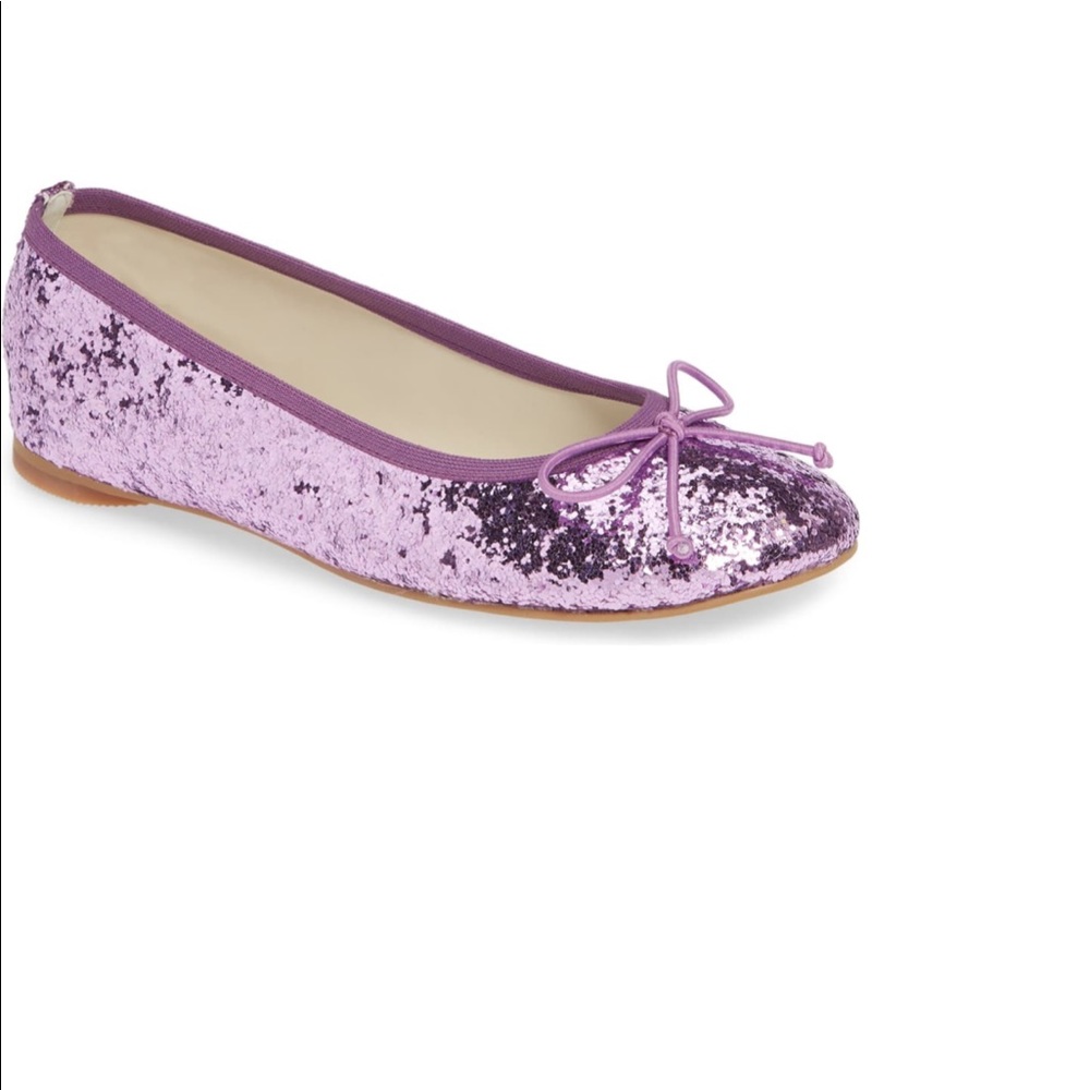 Big kids, girls glitter ballet flats